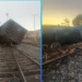 Se descarrila tren que trasportaba jarabe de maíz a la entrada de Nogales