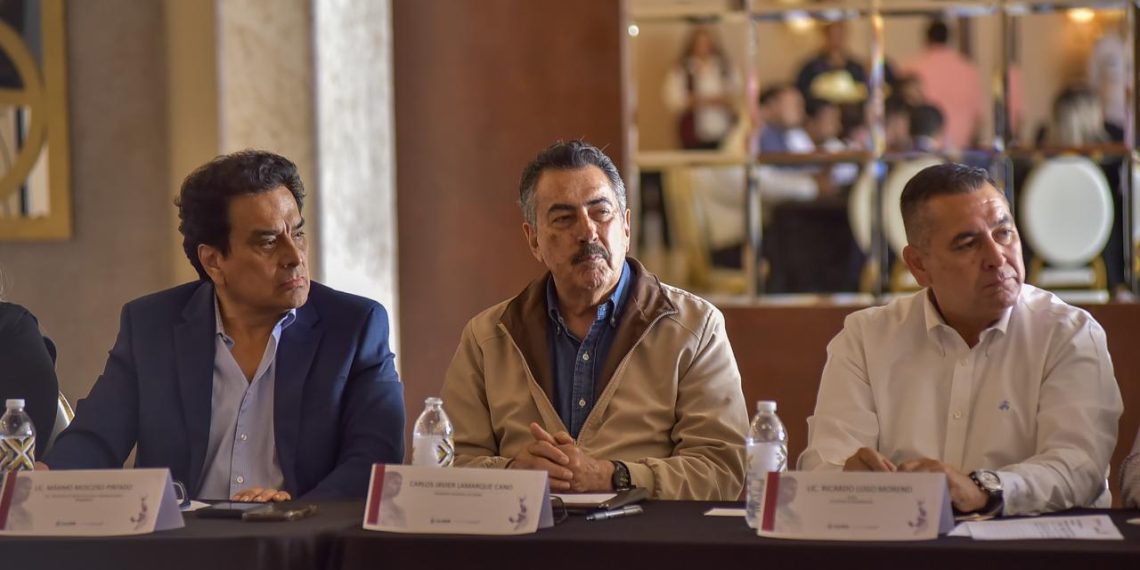 Javier Lamarque encabeza histórico encuentro con autoridades federales y estatales