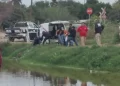 Aparece cuerpo de hombre en las aguas de un canal de riego