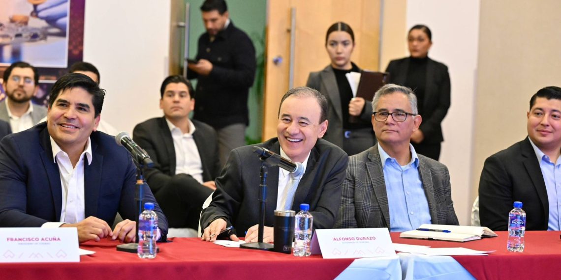 Gobernador Durazo concreta acuerdos para el Centro de Semiconductores Kutsari y corredor comercial binacional