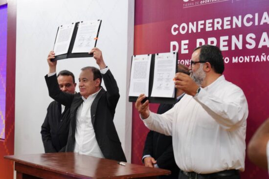 Firma Gobernador convenio para garantizar 100% de conectividad a Internet en Sonora | Marquesina