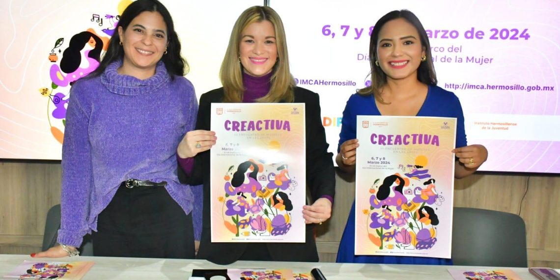 Invita Gobierno Municipal a la jornada Creactiva III encuentro de Mujeres en las Artes