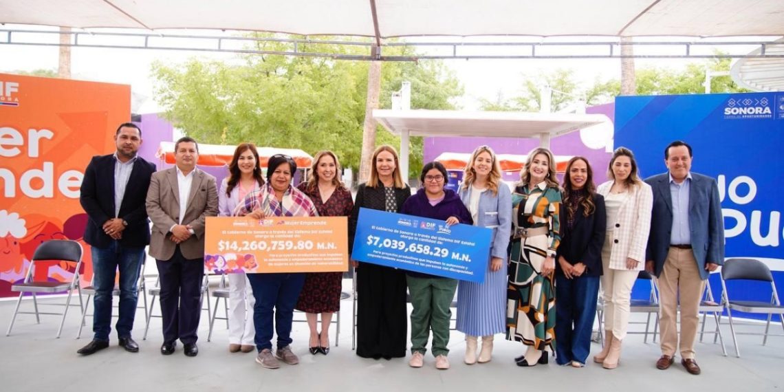 Entrega el Gobierno de Sonora más de 21 millones de pesos en Proyectos Productivos
