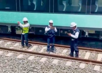 AMLO: Descarrilamiento de Tren Maya fue por 'error humano', pero se investiga