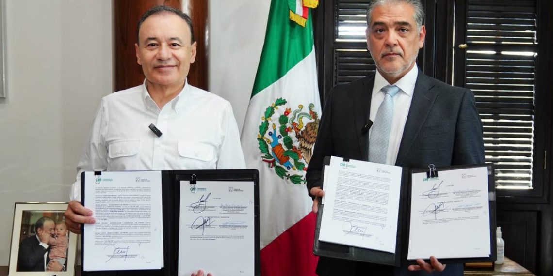 Firma Gobernador Durazo extensión de beneficios en subsidio de CFE en Sonora