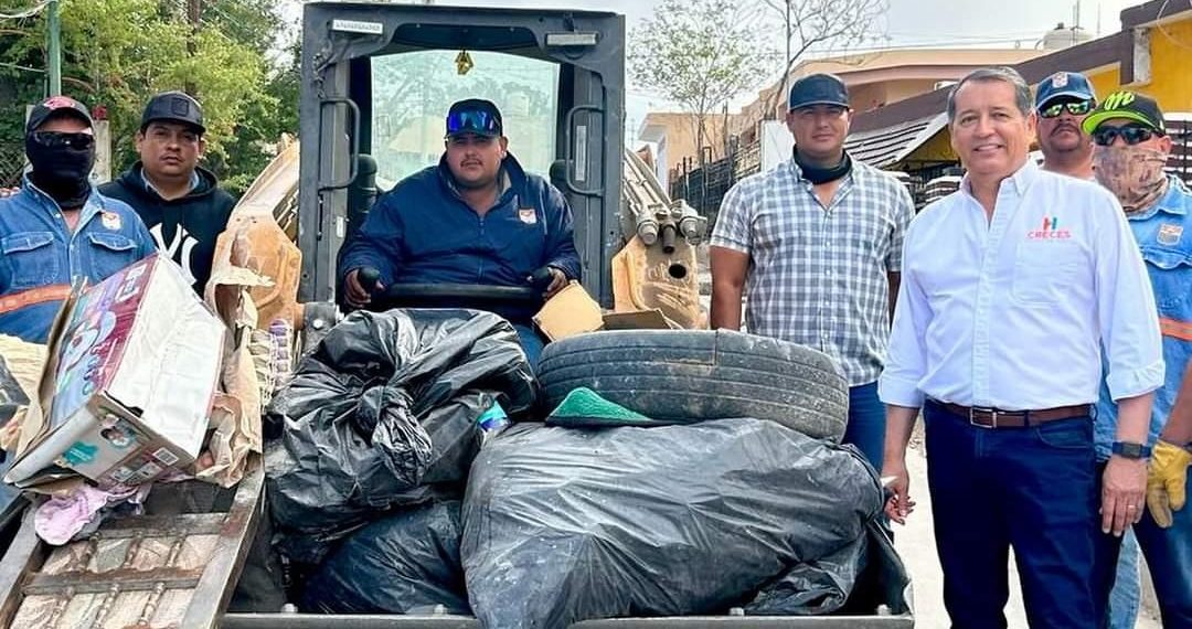 Lleva Ayuntamiento jornada de descacharre a Villa de Seris