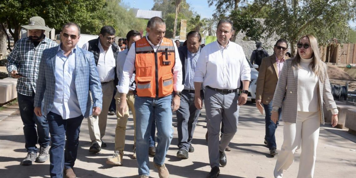 Supervisa Antonio Astiazarán avance de remodelación en Parque Madero