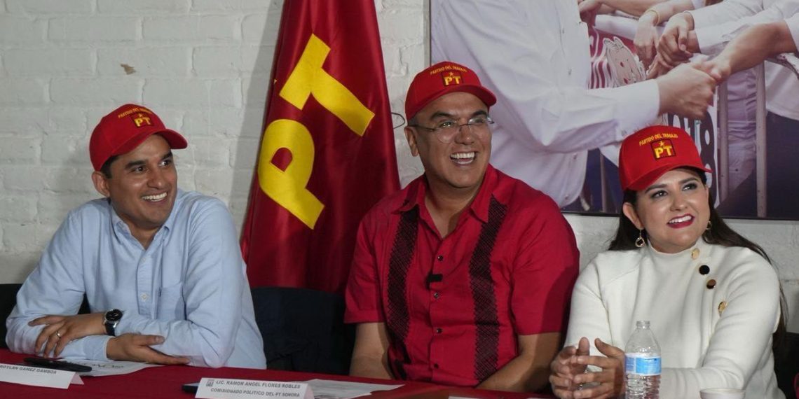 Celida López y Froylan Gamez al Senado por el PT en Sonora