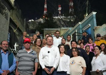 “El Borrego” Gándara en el Cerro de la Campana