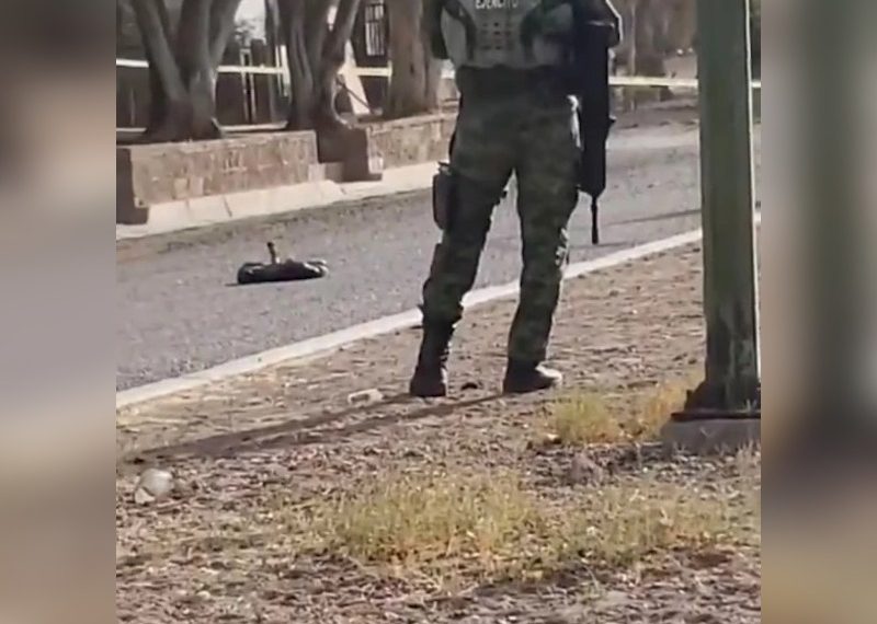 Abandonan maleta con restos humanos en Ciudad Obregón