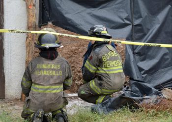 Atiende Departamento de Bomberos de Hermosillo fuga de gas en Villa del Sol