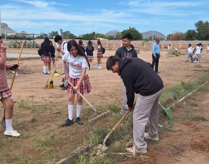 Lanza Cecyte Sonora proyecto Mejorando Nuestro Entorno en todos sus planteles