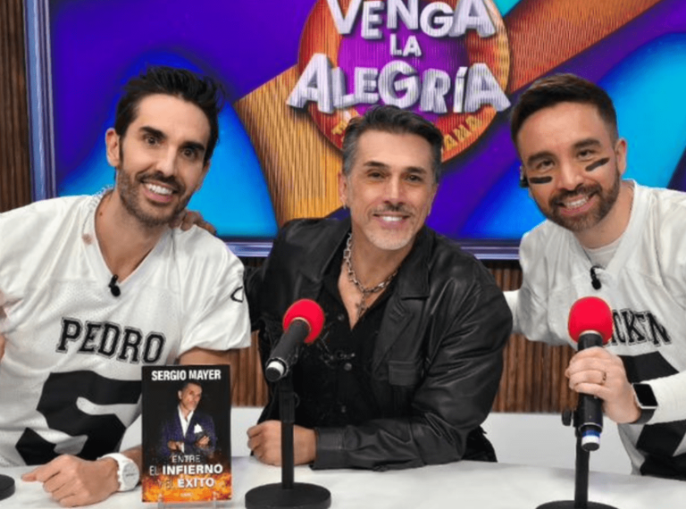 Sergio Mayer desmiente veto de Televisa durante programa de TV Azteca