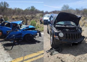 Trágico accidente en la carretera a Ures deja a una mujer sin vida y a siete heridos