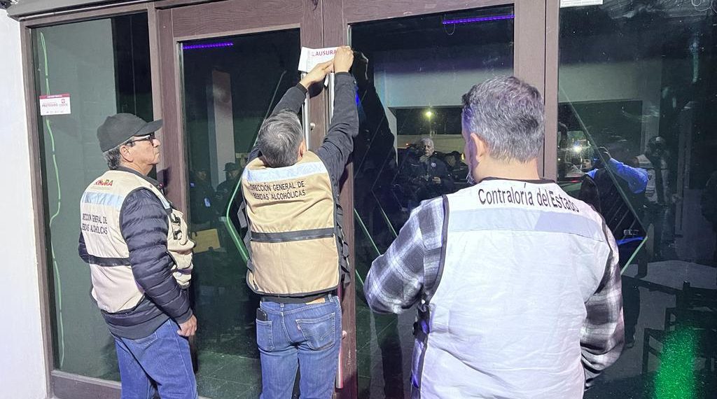 En operativo conjunto Protección Civil y&nbsp;Dirección de Alcoholes realizan clausura de seis establecimientos en Hermosillo