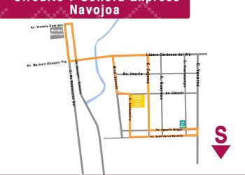 Reactivan línea “Circuito 7 Sonora Express” en Navojoa