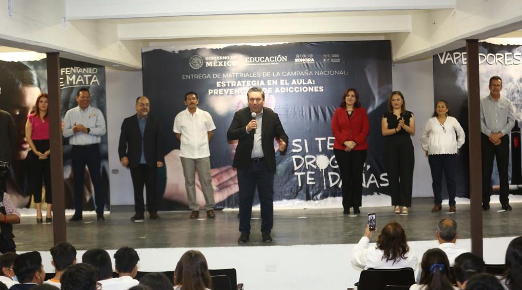 En Sonora se fortalece la estrategia nacional de prevención de adicciones: SEC