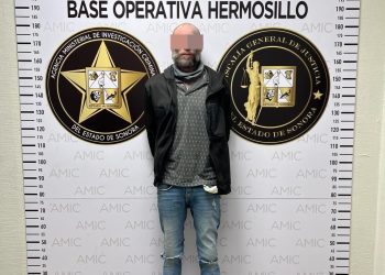 Capturan a prófugo de Estados Unidos de América en Hermosillo