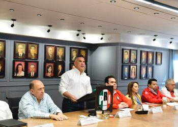 Llama Alejandro Moreno a evitar que crimen organizado se apodere de elección