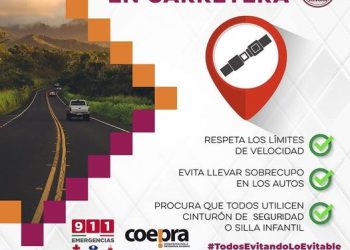 Insta Salud Sonora a prevenir accidentes automovilísticos