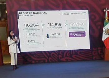 Registra Gobierno casi 100 mil desaparecidos