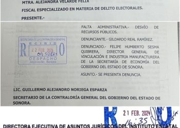 Interpone PAN Sonora denuncias por desvío de recursos públicos