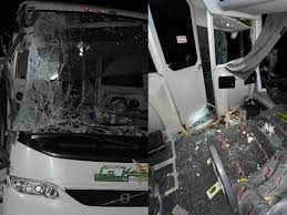 Grupo “La Kaña” sufre aparatoso accidente&nbsp;