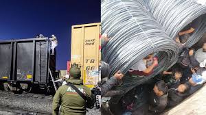 Detecta INM a 87 migrantes en góndolas de un tren en Empalme