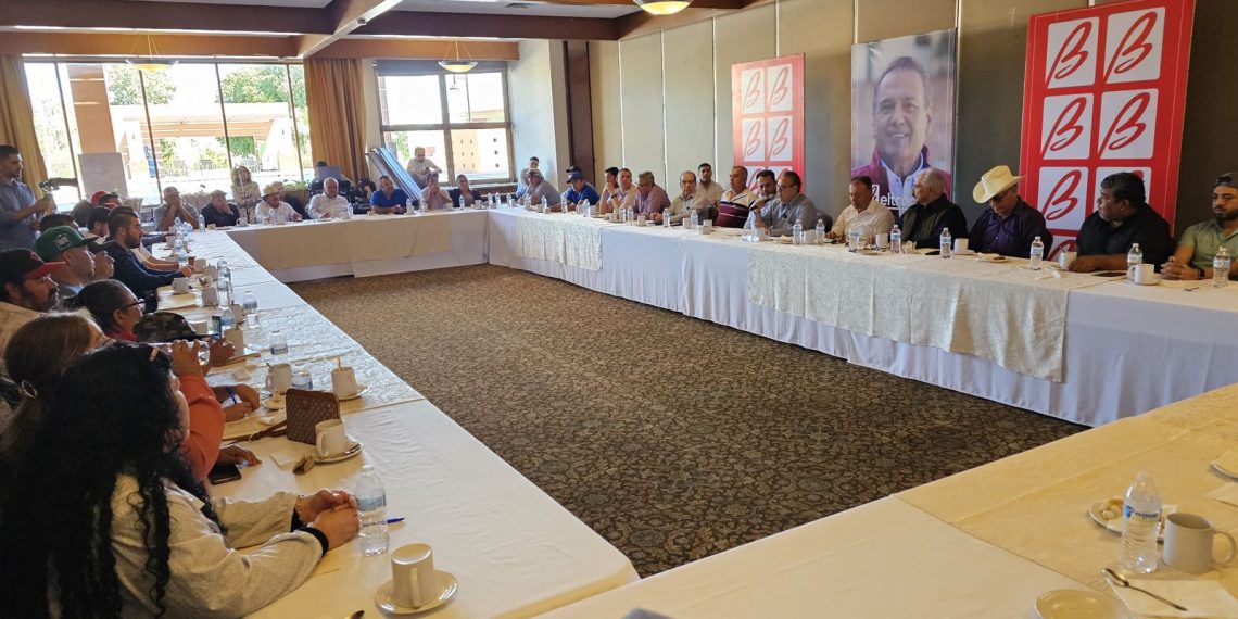 Líderes de cooperativas pesqueras de Sonora, con Beltrones&nbsp;