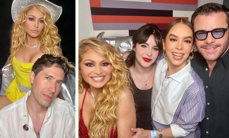 Paulina Rubio postea las fotos de reunión con Biby, Eduardo y Benny