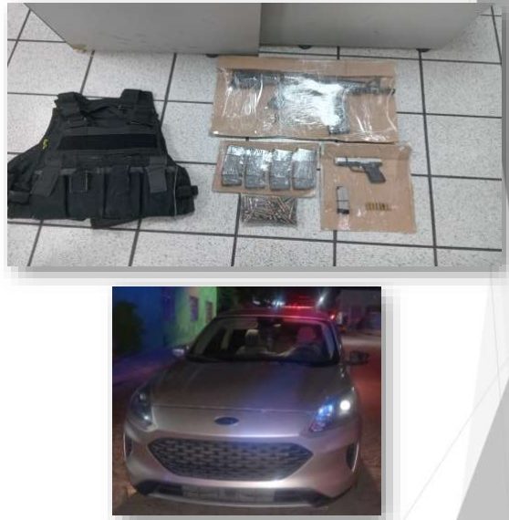 Aseguran vehículos y armas en operativos coordinados en Hermosillo