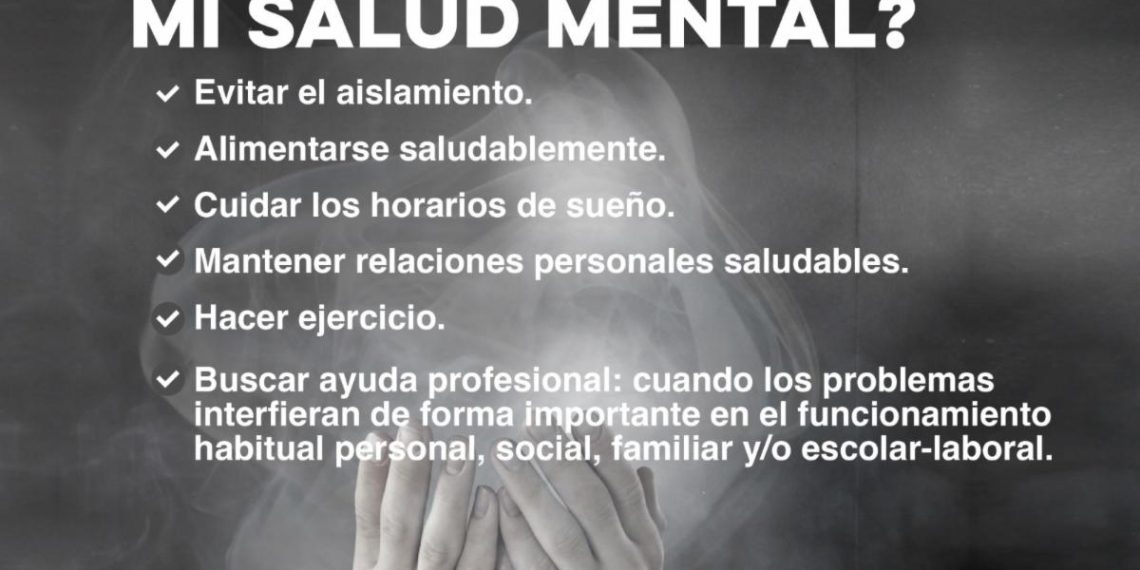 Cuidado de la salud mental inicia con pequeñas acciones: DGSMA