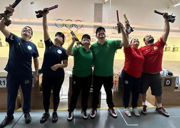 Gana oro Andrea Ibarra en equipo mixto en Campeonato de las Américas
