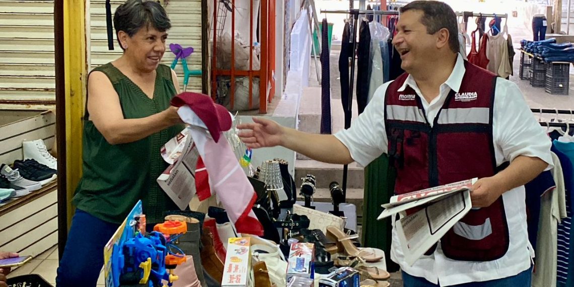 Cierra Jacobo Mendoza tercer semana de campaña con ánimo y fortaleza