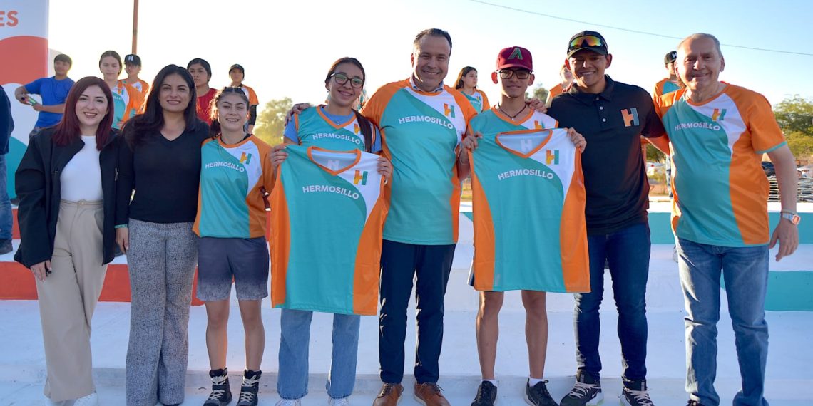 Abandera Toño Astiazarán a hermosillenses rumbo a etapa estatal de Juegos Nacionales CONADE 2024