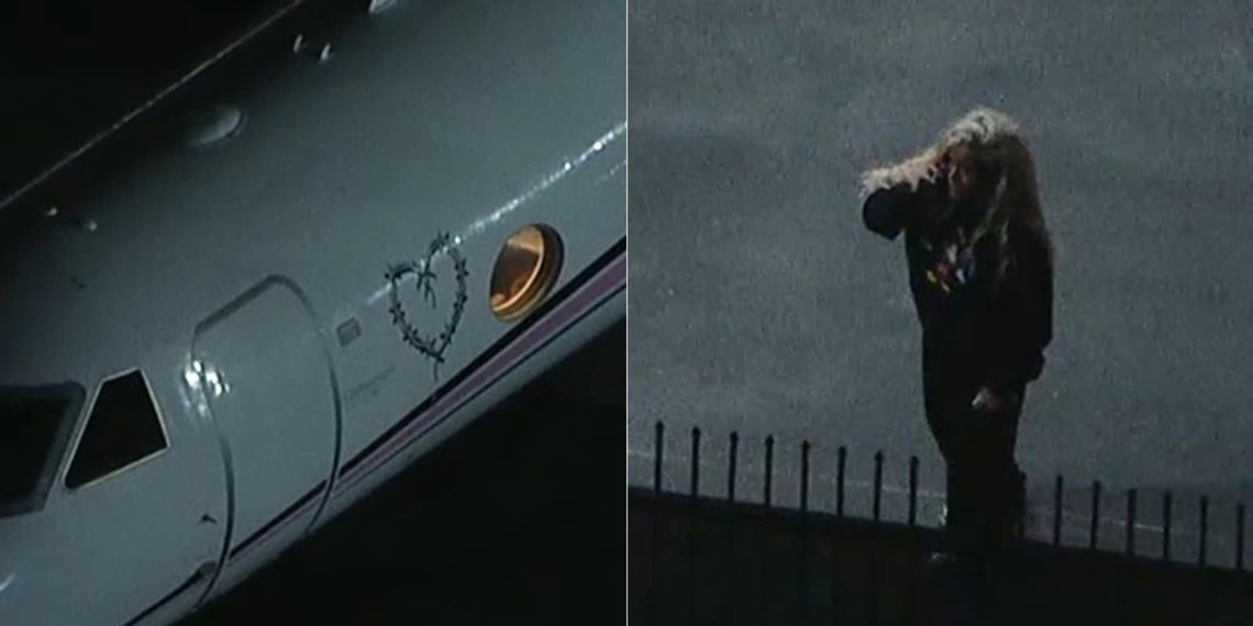 Jet privado de Karol G aterriza de emergencia en Los Ángeles por humo en la cabina