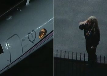 Jet privado de Karol G aterriza de emergencia en Los Ángeles por humo en la cabina