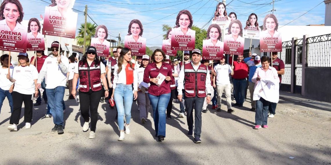 Recorre fórmula ganador a ras de suelo la colonia Pueblitos