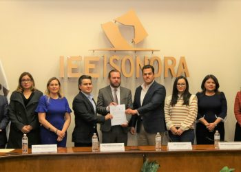 Presentan PAN y PRI carta intención para conformar la Coalición Fuerza por Sonora