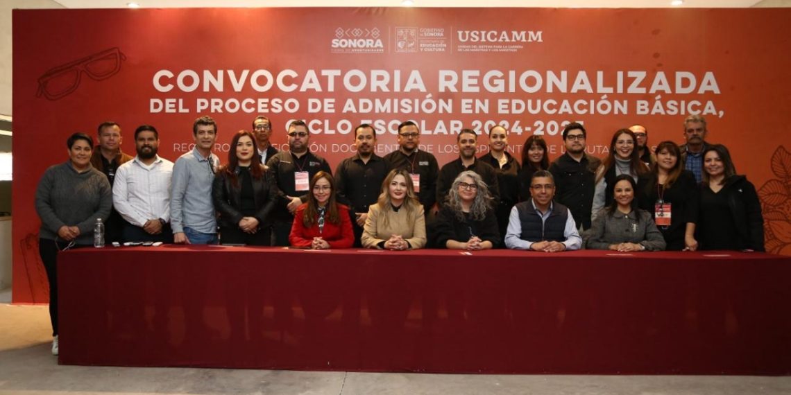 Sonora innova con la primera convocatoria regionalizada para el proceso de admisión en educación básica: SEP