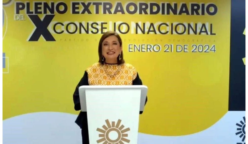 Elige PRD a Xóchitl como candidata