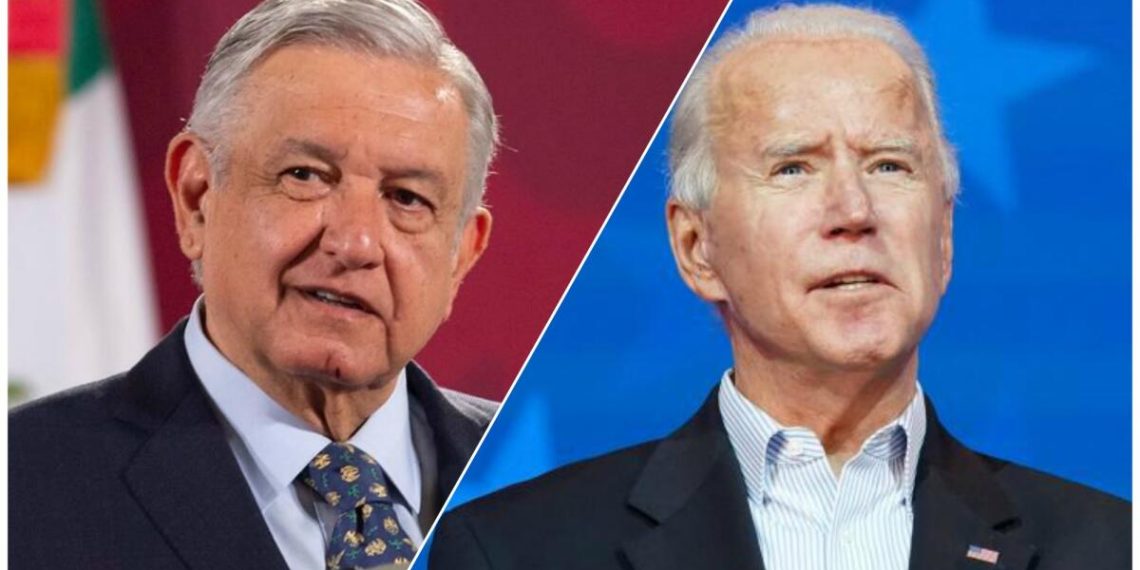 Acuerdan AMLO y Biden mantener abierta la frontera