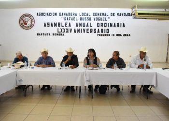 Presenta la Unión Ganadera Regional de Sonora el Plan Estratégico de Protección Civil en Materia Hídrica a las AGL del Sur del estado