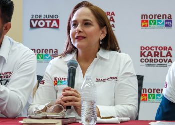 “El Pueblo quiere que siga la Cuarta Transformación, por eso estamos fuertes y unidos, trabajando para ganar”; Doctora Karla Córdova González inicia actividades de campaña.