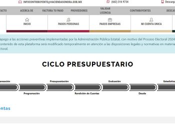 Gobierno de Sonora presenta la Cuenta Pública 2023