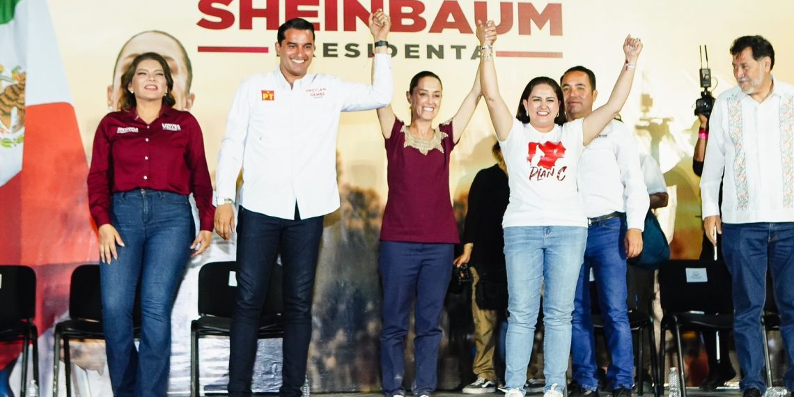 ”En Sonora se logrará la hazaña de los tres senadores”: Claudia Sheinbaum