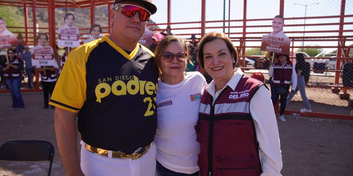 Mi gobierno fomentará el deporte y recuperará espacios deportivos: María Dolores Del Río