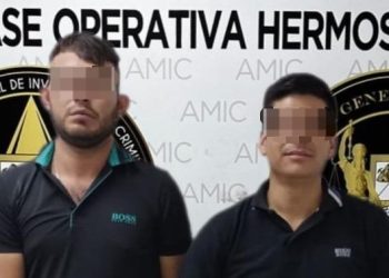 Capturan a dos sujetos por robo agravado y privación ilegal de la libertad en Hermosillo
