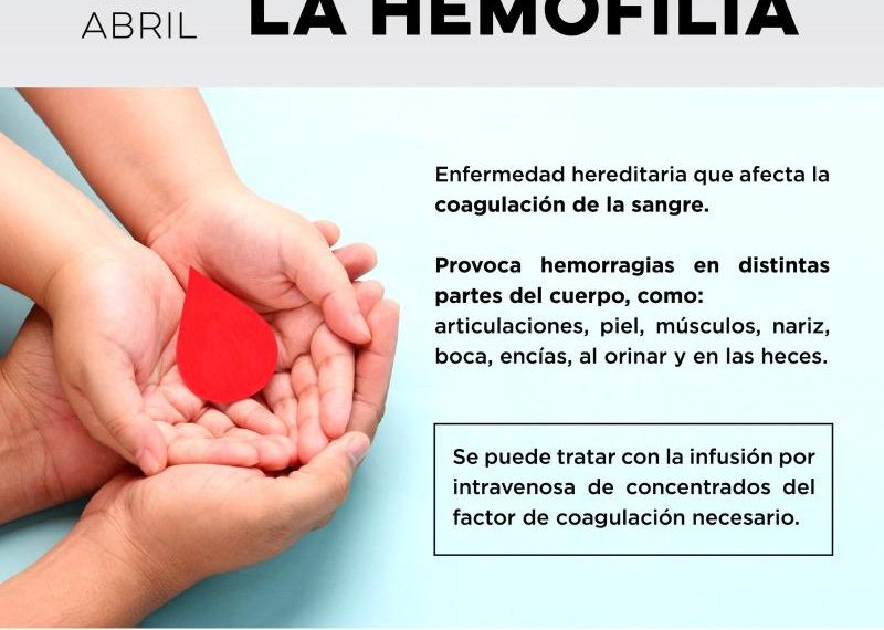Llama Salud Sonora a detectar a tiempo la Hemofilia