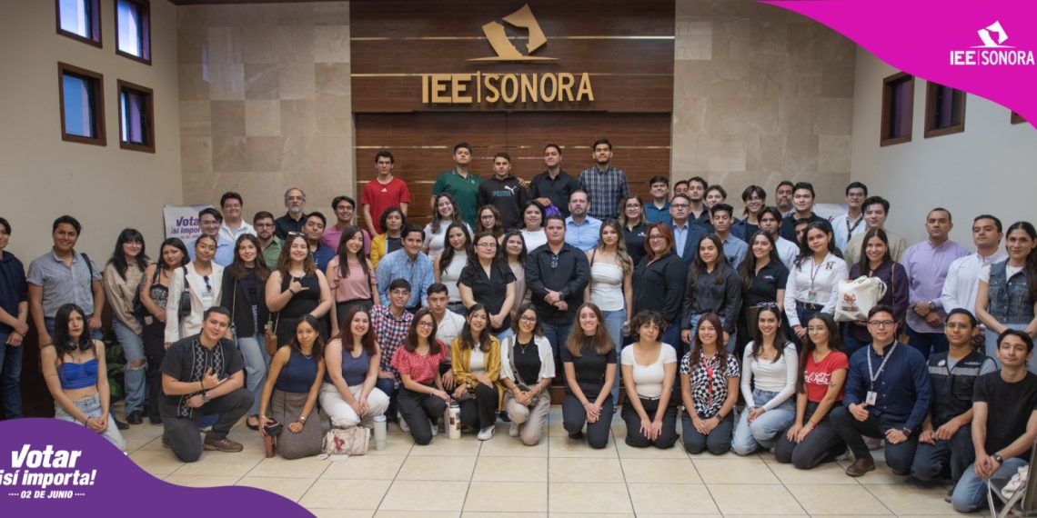 Se suman liderazgos estudiantiles al IEE Sonora en la promoción del voto joven